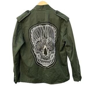 Gevaco 1980 vintage military green jacket Green Military Style Jacket size 38